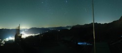 Archiv Foto Webcam Garmisch: Ausblick am Osterfelderkopf 23:00