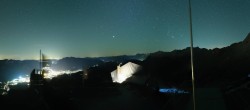 Archiv Foto Webcam Garmisch: Ausblick am Osterfelderkopf 01:00