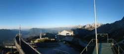 Archiv Foto Webcam Garmisch: Ausblick am Osterfelderkopf 17:00