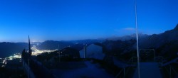 Archiv Foto Webcam Garmisch: Ausblick am Osterfelderkopf 19:00