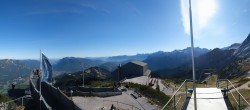 Archiv Foto Webcam Garmisch: Ausblick am Osterfelderkopf 09:00