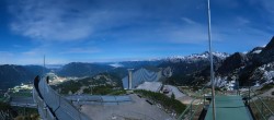 Archiv Foto Webcam Garmisch: Ausblick am Osterfelderkopf 03:00