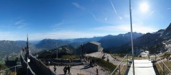 Archiv Foto Webcam Garmisch: Ausblick am Osterfelderkopf 09:00
