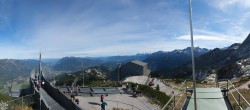 Archiv Foto Webcam Garmisch: Ausblick am Osterfelderkopf 11:00