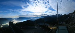 Archiv Foto Webcam Garmisch: Ausblick am Osterfelderkopf 19:00
