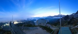 Archiv Foto Webcam Garmisch: Ausblick am Osterfelderkopf 06:00