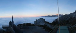 Archiv Foto Webcam Garmisch: Ausblick am Osterfelderkopf 17:00