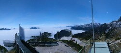 Archiv Foto Webcam Garmisch: Ausblick am Osterfelderkopf 03:00