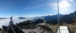Archiv Foto Webcam Garmisch: Ausblick am Osterfelderkopf 09:00
