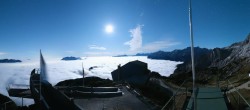 Archiv Foto Webcam Garmisch: Ausblick am Osterfelderkopf 23:00