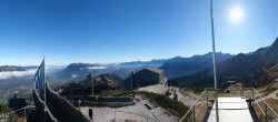 Archiv Foto Webcam Garmisch: Ausblick am Osterfelderkopf 09:00