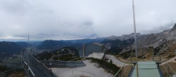 Archiv Foto Webcam Garmisch: Ausblick am Osterfelderkopf 09:00