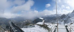 Archiv Foto Webcam Garmisch: Ausblick am Osterfelderkopf 11:00