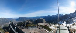 Archiv Foto Webcam Garmisch: Ausblick am Osterfelderkopf 09:00