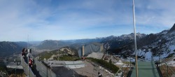 Archiv Foto Webcam Garmisch: Ausblick am Osterfelderkopf 14:00