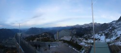 Archiv Foto Webcam Garmisch: Ausblick am Osterfelderkopf 15:00