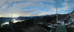 Archiv Foto Webcam Garmisch: Ausblick am Osterfelderkopf 23:00