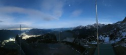 Archiv Foto Webcam Garmisch: Ausblick am Osterfelderkopf 23:00
