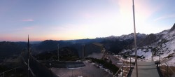 Archiv Foto Webcam Garmisch: Ausblick am Osterfelderkopf 06:00