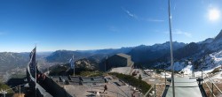 Archiv Foto Webcam Garmisch: Ausblick am Osterfelderkopf 09:00