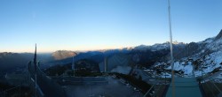Archiv Foto Webcam Garmisch: Ausblick am Osterfelderkopf 15:00
