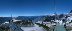 Archiv Foto Webcam Garmisch: Ausblick am Osterfelderkopf 03:00