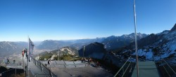 Archiv Foto Webcam Garmisch: Ausblick am Osterfelderkopf 12:00
