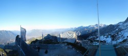 Archiv Foto Webcam Garmisch: Ausblick am Osterfelderkopf 14:00