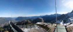 Archiv Foto Webcam Garmisch: Ausblick am Osterfelderkopf 09:00