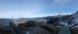 Archiv Foto Webcam Garmisch: Ausblick am Osterfelderkopf 14:00