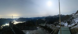 Archiv Foto Webcam Garmisch: Ausblick am Osterfelderkopf 02:00
