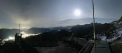 Archiv Foto Webcam Garmisch: Ausblick am Osterfelderkopf 02:00