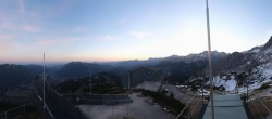 Archiv Foto Webcam Garmisch: Ausblick am Osterfelderkopf 06:00