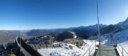 Archiv Foto Webcam Garmisch: Ausblick am Osterfelderkopf 10:00