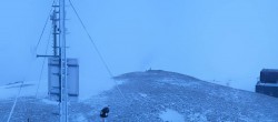 Archived image Webcam On the Summit of Palinkopf 19:00