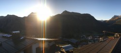 Archived image Webcam Panoramic view Oberlech from Hotel Goldener Berg 02:00
