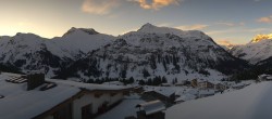 Archived image Webcam Panoramic view Oberlech from Hotel Goldener Berg 00:00