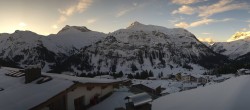 Archived image Webcam Panoramic view Oberlech from Hotel Goldener Berg 01:00
