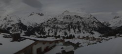 Archiv Foto Webcam Panorama Oberlech - Hotel Goldener Berg 21:00