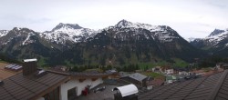 Archiv Foto Webcam Panorama Oberlech - Hotel Goldener Berg 19:00