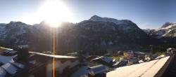 Archiv Foto Webcam Panorama Oberlech - Hotel Goldener Berg 07:00