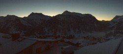 Archived image Webcam Panoramic view Oberlech from Hotel Goldener Berg 06:00