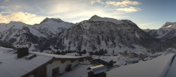 Archiv Foto Webcam Panorama Oberlech - Hotel Goldener Berg 07:00