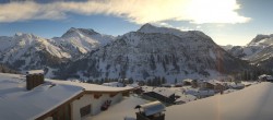 Archiv Foto Webcam Panorama Oberlech - Hotel Goldener Berg 09:00