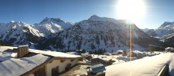 Archiv Foto Webcam Panorama Oberlech - Hotel Goldener Berg 09:00