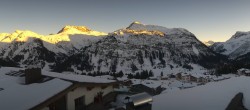 Archiv Foto Webcam Panorama Oberlech - Hotel Goldener Berg 15:00