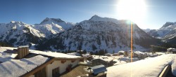 Archived image Webcam Panoramic view Oberlech from Hotel Goldener Berg 09:00