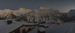 Archiv Foto Webcam Panorama Oberlech - Hotel Goldener Berg 17:00