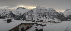 Archived image Webcam Panoramic view Oberlech from Hotel Goldener Berg 07:00