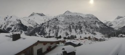 Archived image Webcam Panoramic view Oberlech from Hotel Goldener Berg 09:00